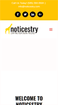 Mobile Screenshot of noticestry.com